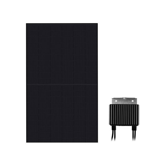 SolarEdge Half Cut PERC Mono Solar Module with Built in Optimiser - Full Black